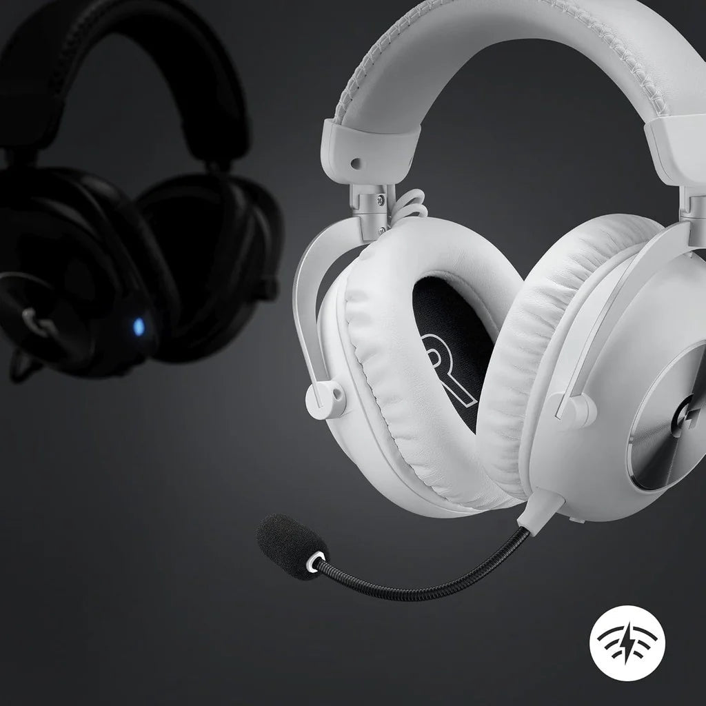 Logitech PRO X 2 LIGHTSPEED Wireless/Bluetooth Gaming Headset - WhiteIT CareGaming Headset
