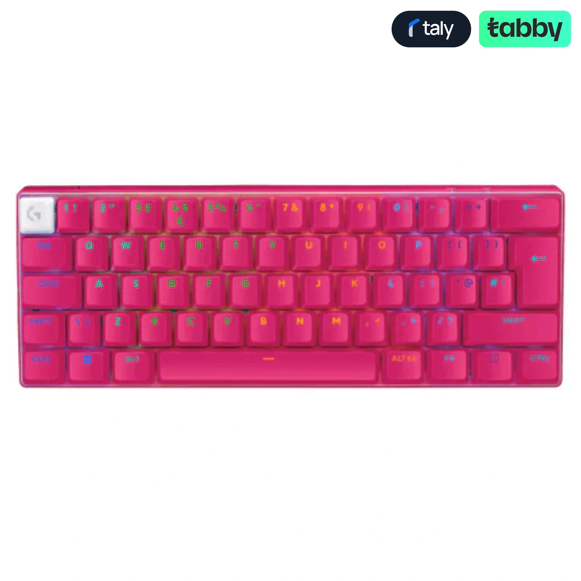 Logitech PRO X 60 LIGHTSPEED Wireless Gaming Keyboard Magenta | IT Care Kuwait