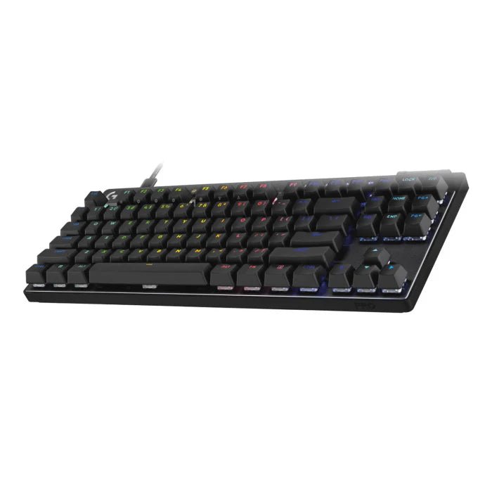 Logitech PRO X TKL RAPID Wired Gaming Keyboard - Black - LINEARIT CareGaming Keyboard