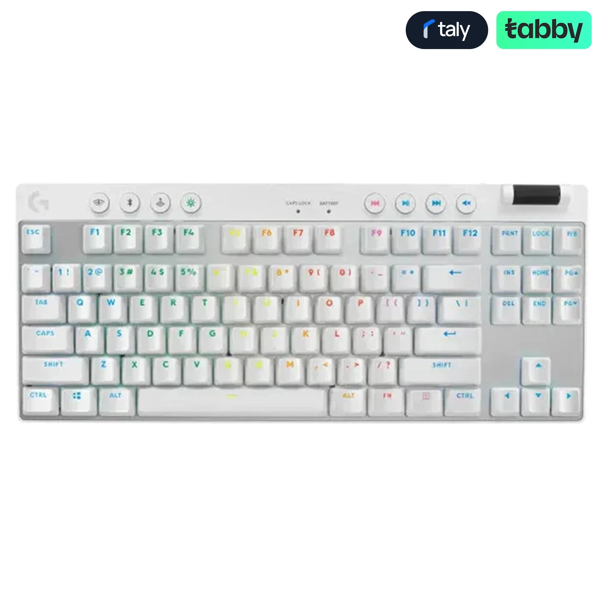 Logitech PRO X TKL Gaming Keyboard White | IT Care Kuwait