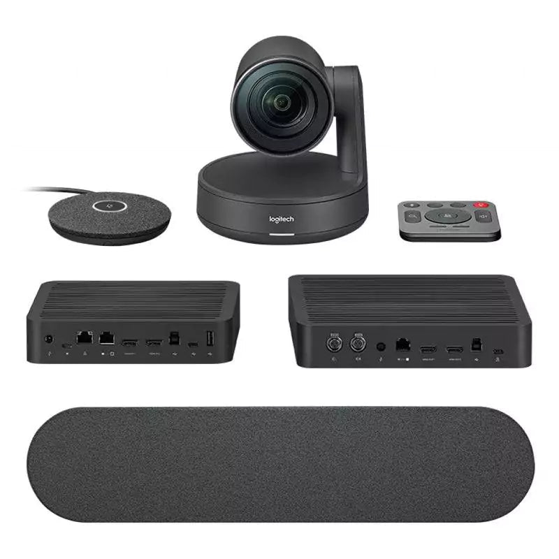 Logitech Rally Video Conferencing Kit - 4K / HDMI / LAN / USB - C / USB 3.1 / BlackIT CareCamera