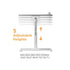Lumi LPD01-7 Compact Multi-Purpose Laptop Tray Desk | IT Care Kuwait