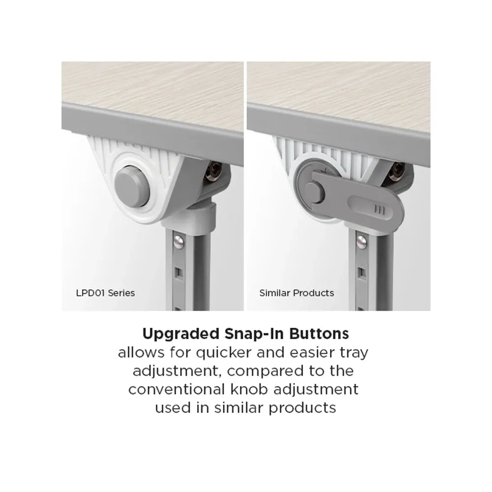 Lumi LPD01-7 Compact Multi-Purpose Laptop Tray Desk | IT Care Kuwait