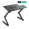 Lumi LPD03-4 Height Adjustable Ventilated Laptop Desk with Mouse Pad and Cooling Fan | IT Care Kuwait