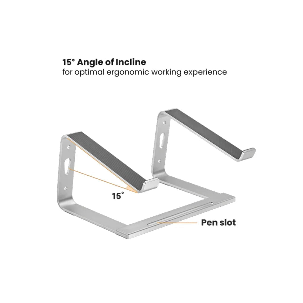 Lumi LPS03-17 Ventilated Ultra-Slim Aluminum Laptop Stand | IT Care Kuwait