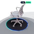 Lumi MP06-11 Rounded Gaming Chair Mat with RGB Light Strip Black | IT Care Kuwait