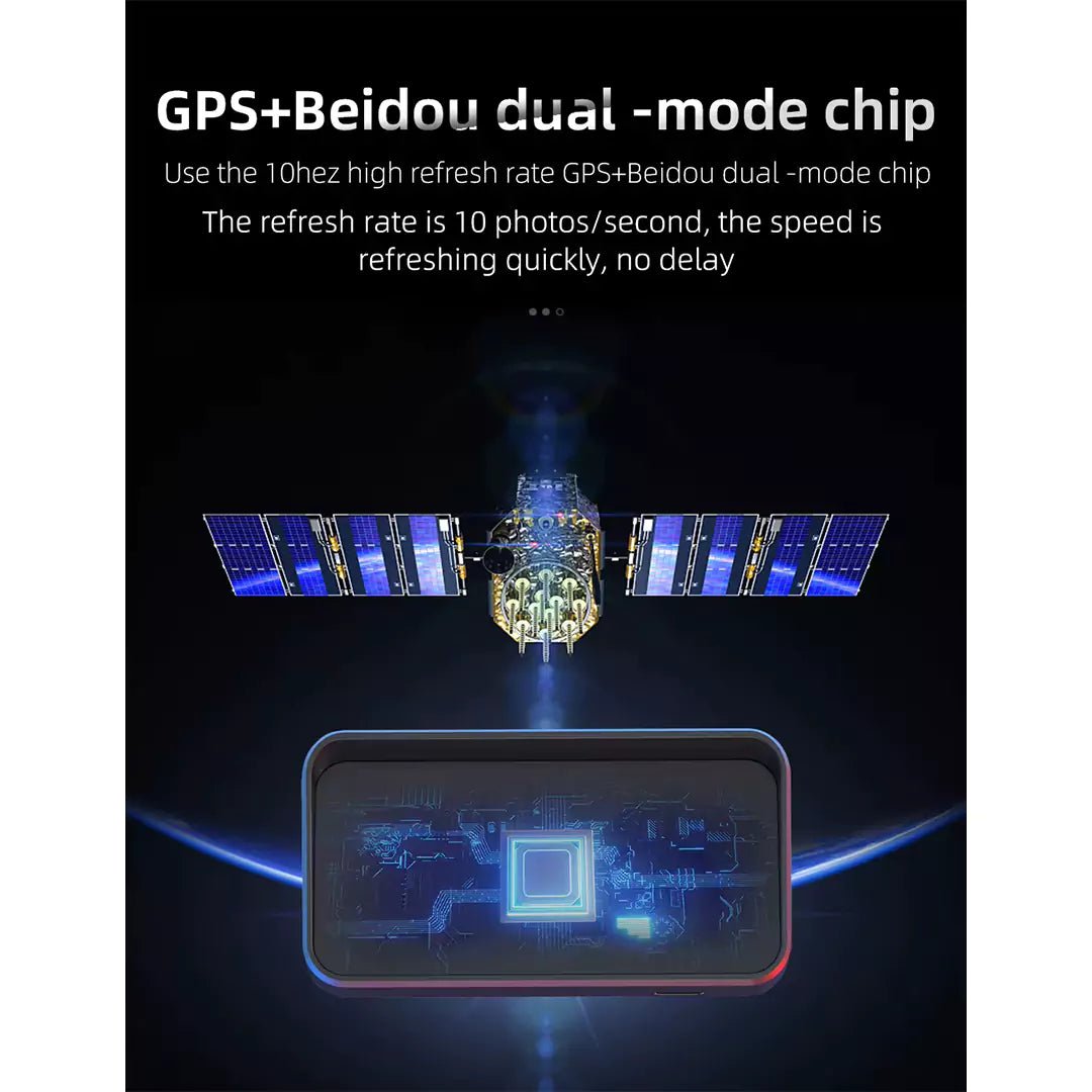 M2 Auto GPS Head - Up Display (HUD) – Digital Car Speedometer with Beidou Dual - Mode, HD Projection, and Automatic Light Sensor for All CarsIT CareDigital Speedometer