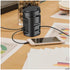 Powerology MagSafe Power Hub 65W with 2 Universal Sockets and 15W Wireless Charging - Black