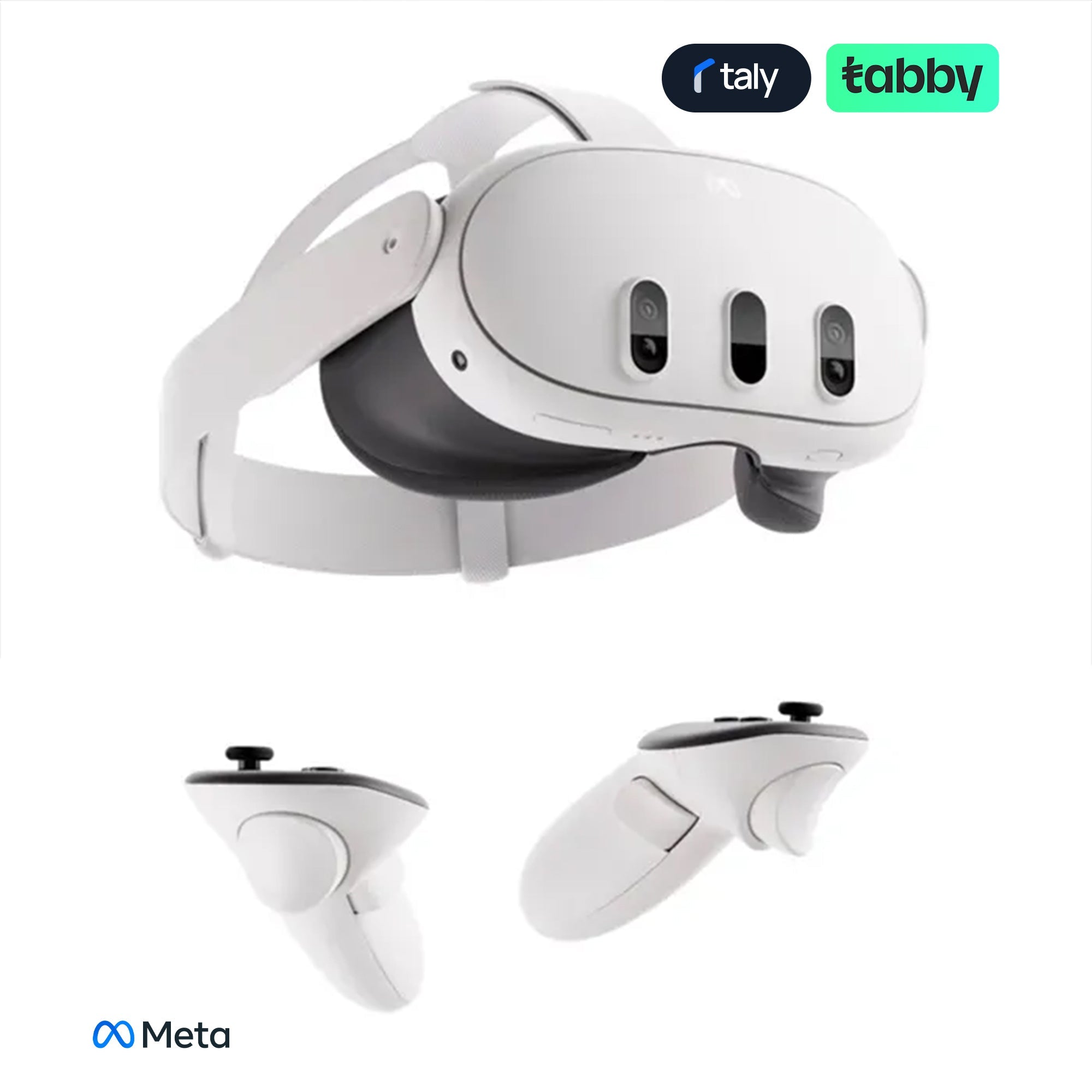 Meta Quest 3 512GB Mixed Reality VR Headset Snapdragon XR2 Gen 2 White | IT Care Kuwait