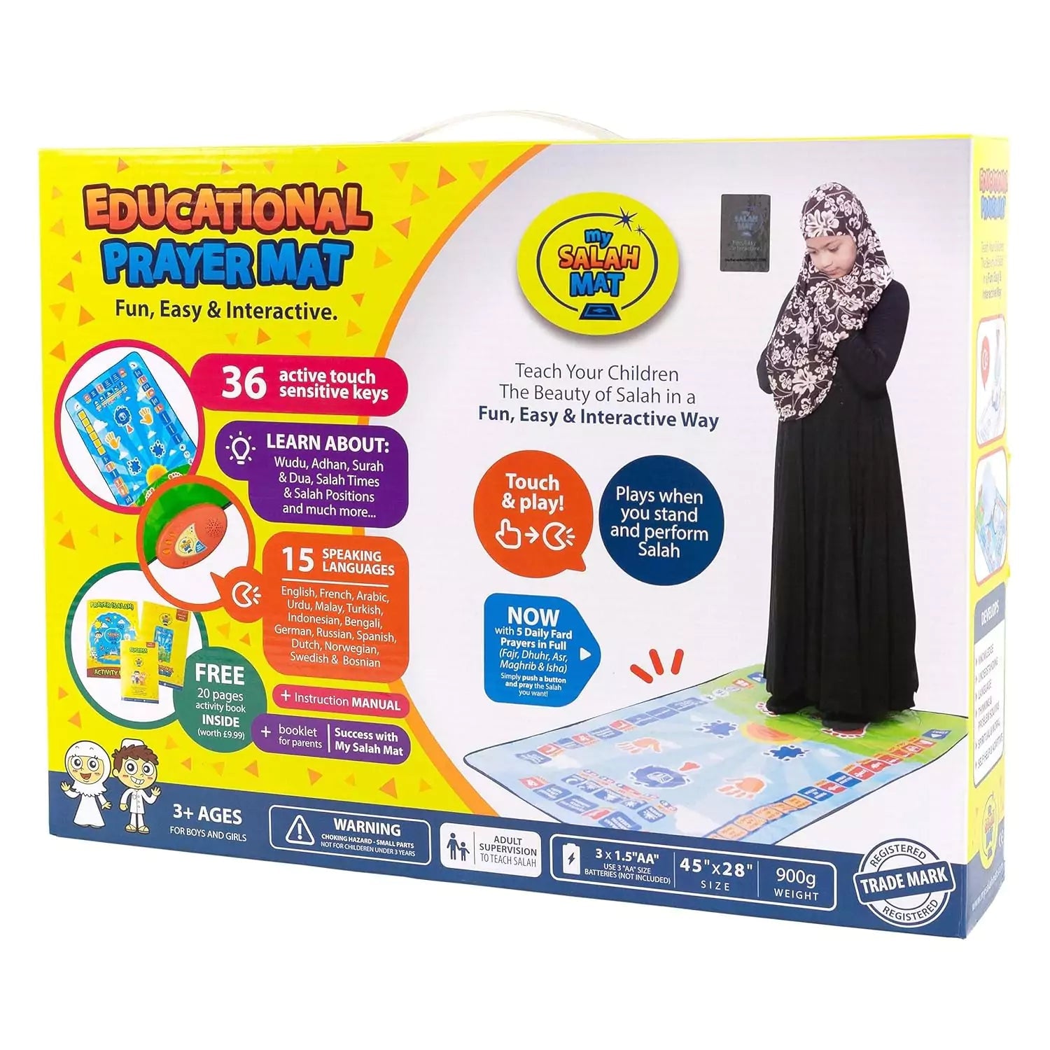 My Salah Mat – Interactive Educational Prayer Mat for KidsIT CareSalah Mat