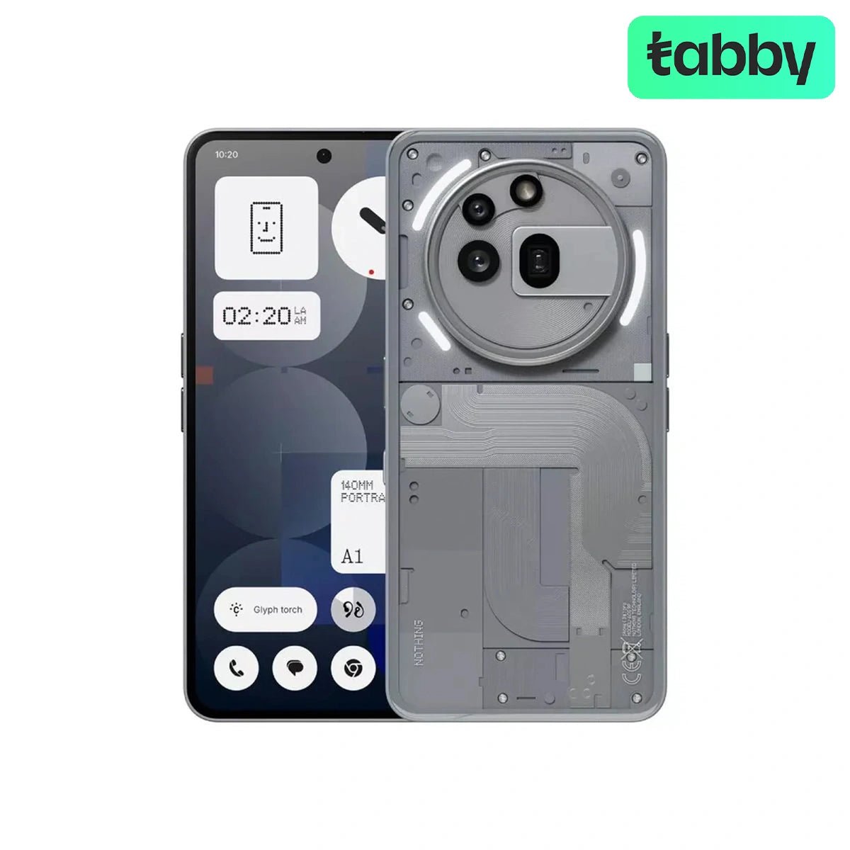 Nothing Phone 3a Pro 256GB 12GB 6.77 Inch AMOLED 5G Grey | IT Care Kuwait