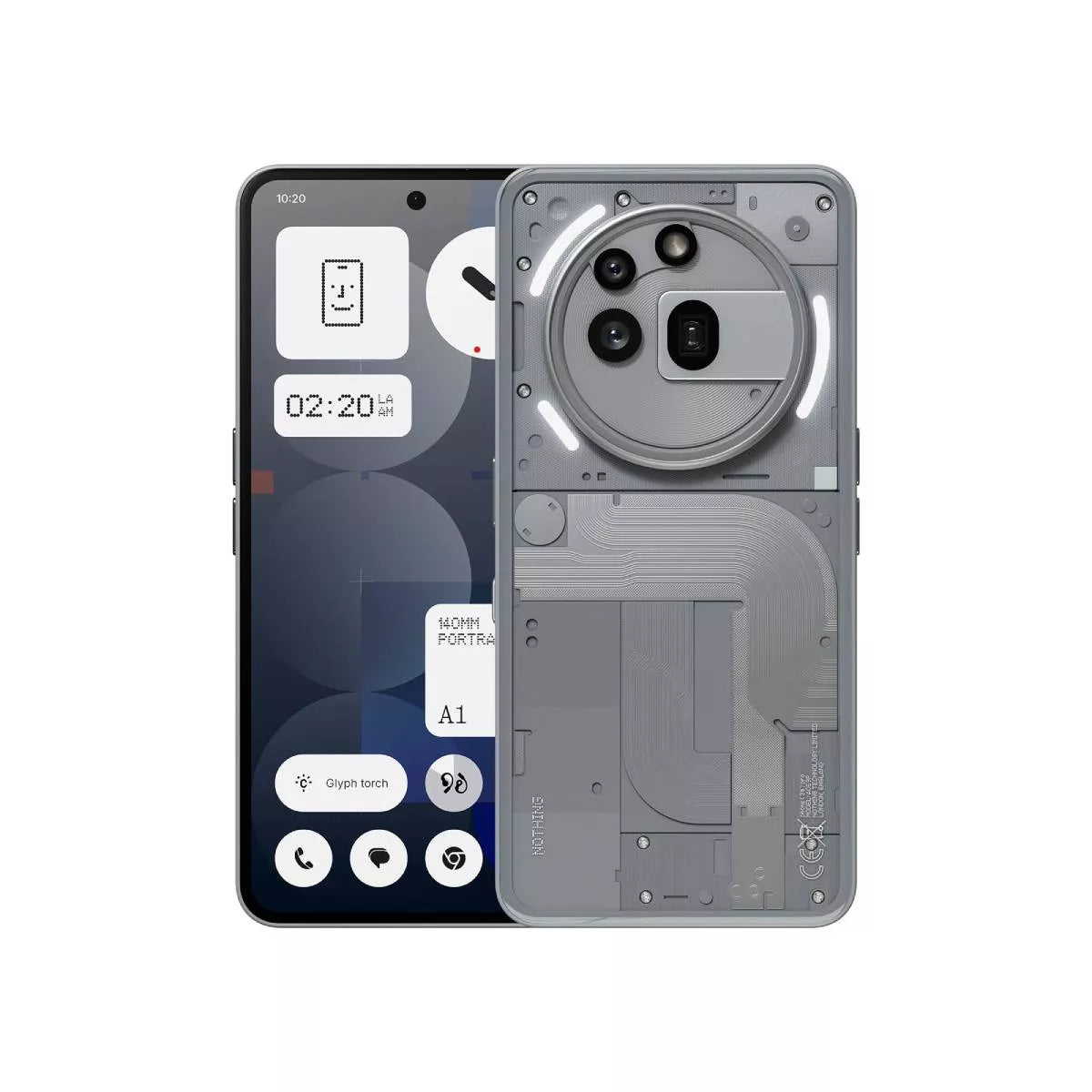 Nothing Phone 3a Pro - 256GB / 12GB / 6.77" AMOLED / 5G / Grey