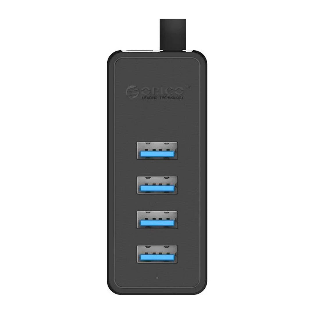 Orico USB3.0 Hub with 4 USB3.0 type-A ports – 5Gbps – 100CM Data Cable – OTG Function – for Windows, Linux and Mac OS – Black