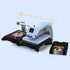 OtterPro Air Press Slide Dual Station Heat Press - 40x50cm / Light Blue +OtterPro 30L Silent Air Compressor – 550W / 100L/min