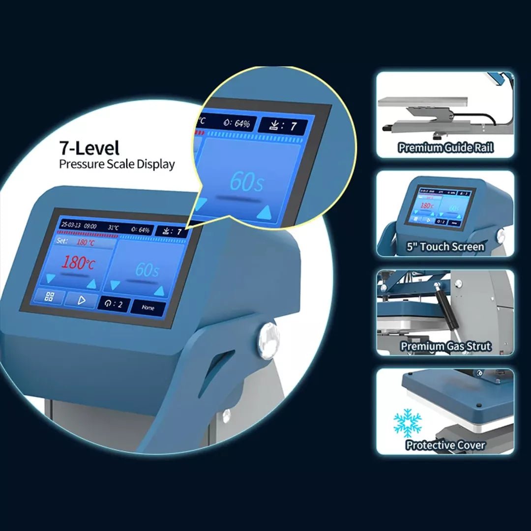 Otter Ultra Heat Press G1 - 40cm x 50cm/ Marine BlueIT CareAuto Heat Press