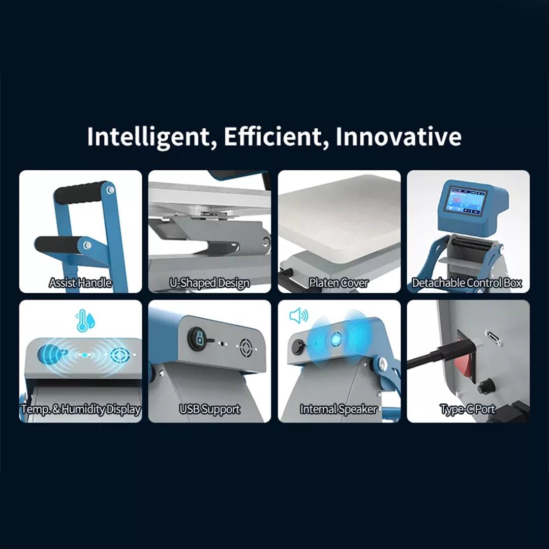 Otter Ultra Heat Press G1 - 40cm x 50cm/ Marine BlueIT CareAuto Heat Press