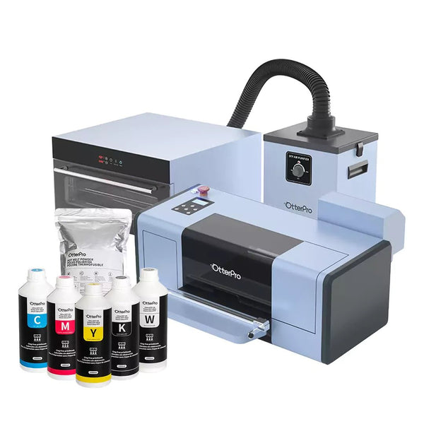 OtterPro M30 Complete DTF Printing Bundle – Professional Direct - to - Film Printing SolutionIT CareDTF Machine