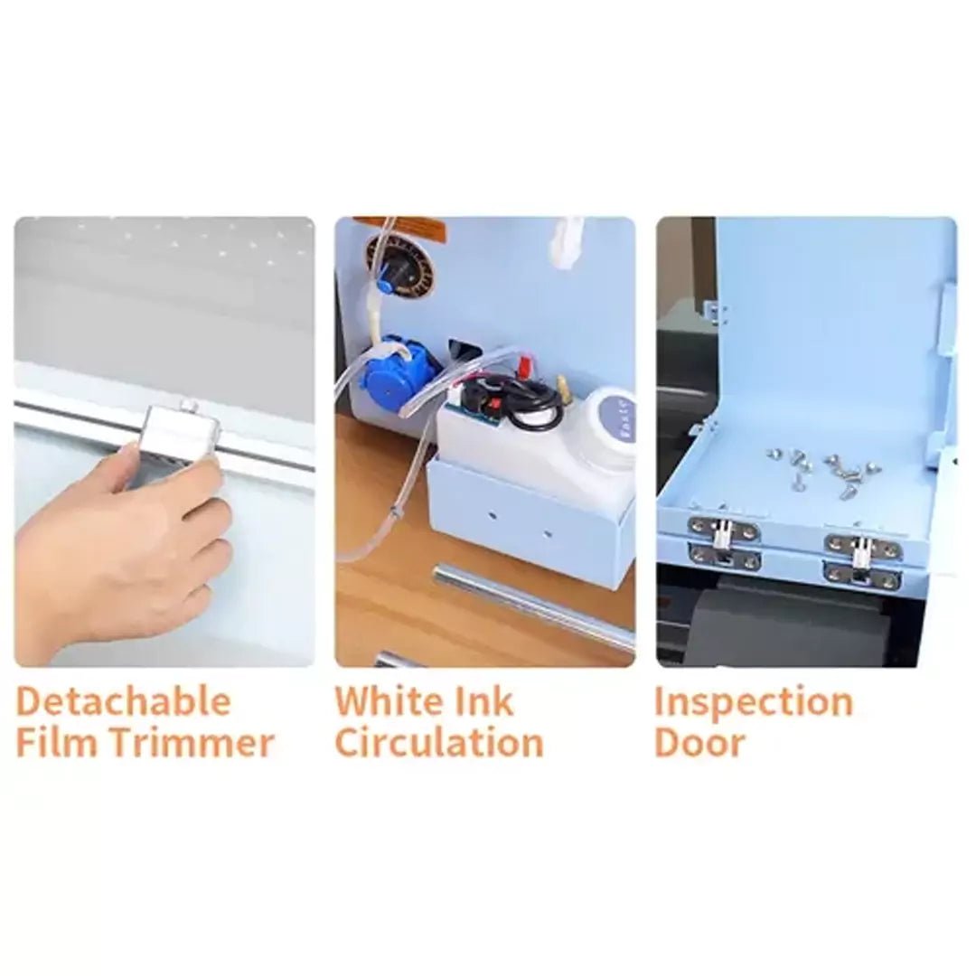 OtterPro M30 Complete DTF Printing Bundle – Professional Direct - to - Film Printing SolutionIT CareDTF Machine