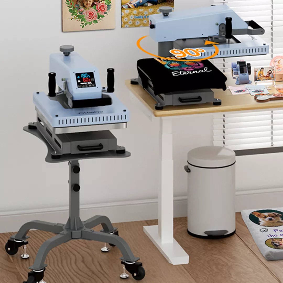 OtterPro Swing - Away Drawer Heat Press - 40cm x 50cm/ Light BlueIT CareManual Heat Press