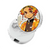 Porodo Robo Tag 1.85-Inch Badge Magic Pro with Round HD Screen - White