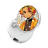 Porodo Robo Tag 1.85-Inch Badge Magic Pro with Round HD Screen - White