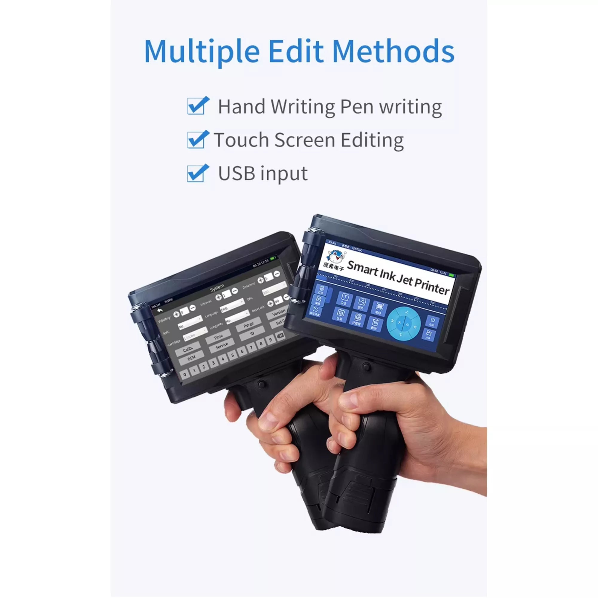PF320 Smart Handheld Coding Inkjet Printer – High - Speed Industrial Marking for Wood/ Carton/ Metal & MoreIT CareSmart Handheld Printer