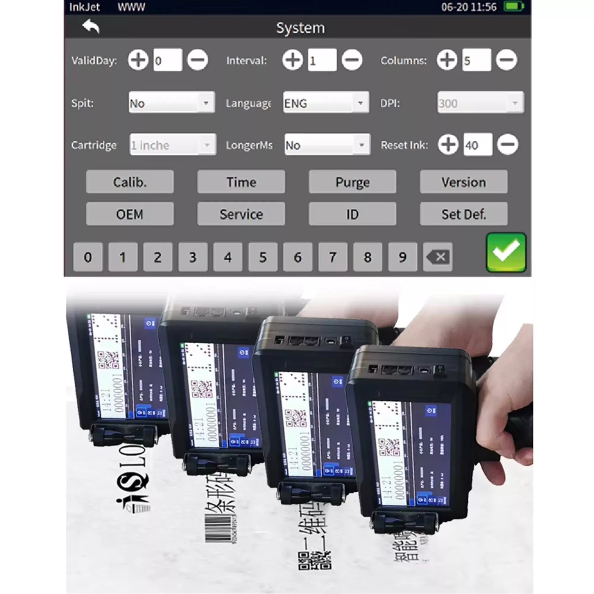 PF320 Smart Handheld Coding Inkjet Printer – High - Speed Industrial Marking for Wood/ Carton/ Metal & MoreIT CareSmart Handheld Printer