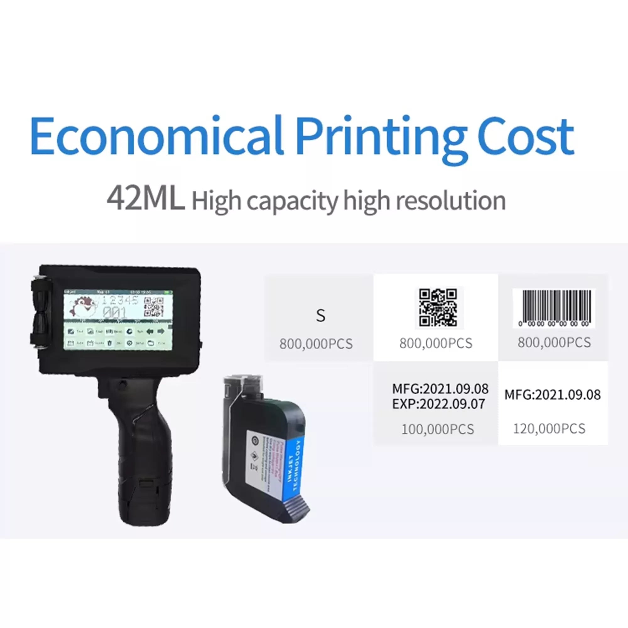 PF320 Smart Handheld Coding Inkjet Printer – High - Speed Industrial Marking for Wood/ Carton/ Metal & MoreIT CareSmart Handheld Printer