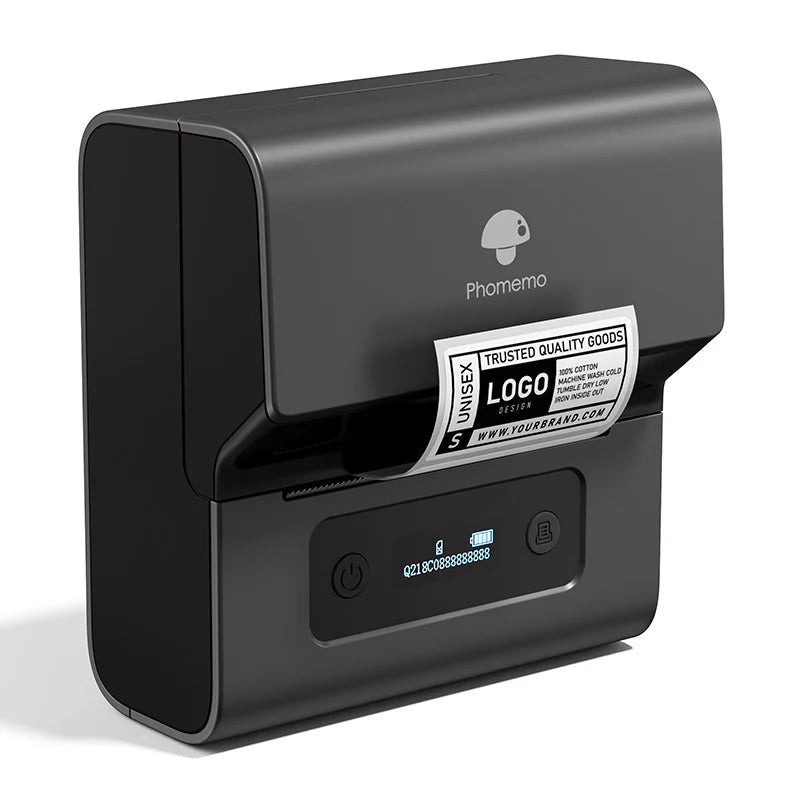 Phomemo M221 Bluetooth Label Maker – Portable Thermal Label Printer for BusinessIT CareLabel Printers