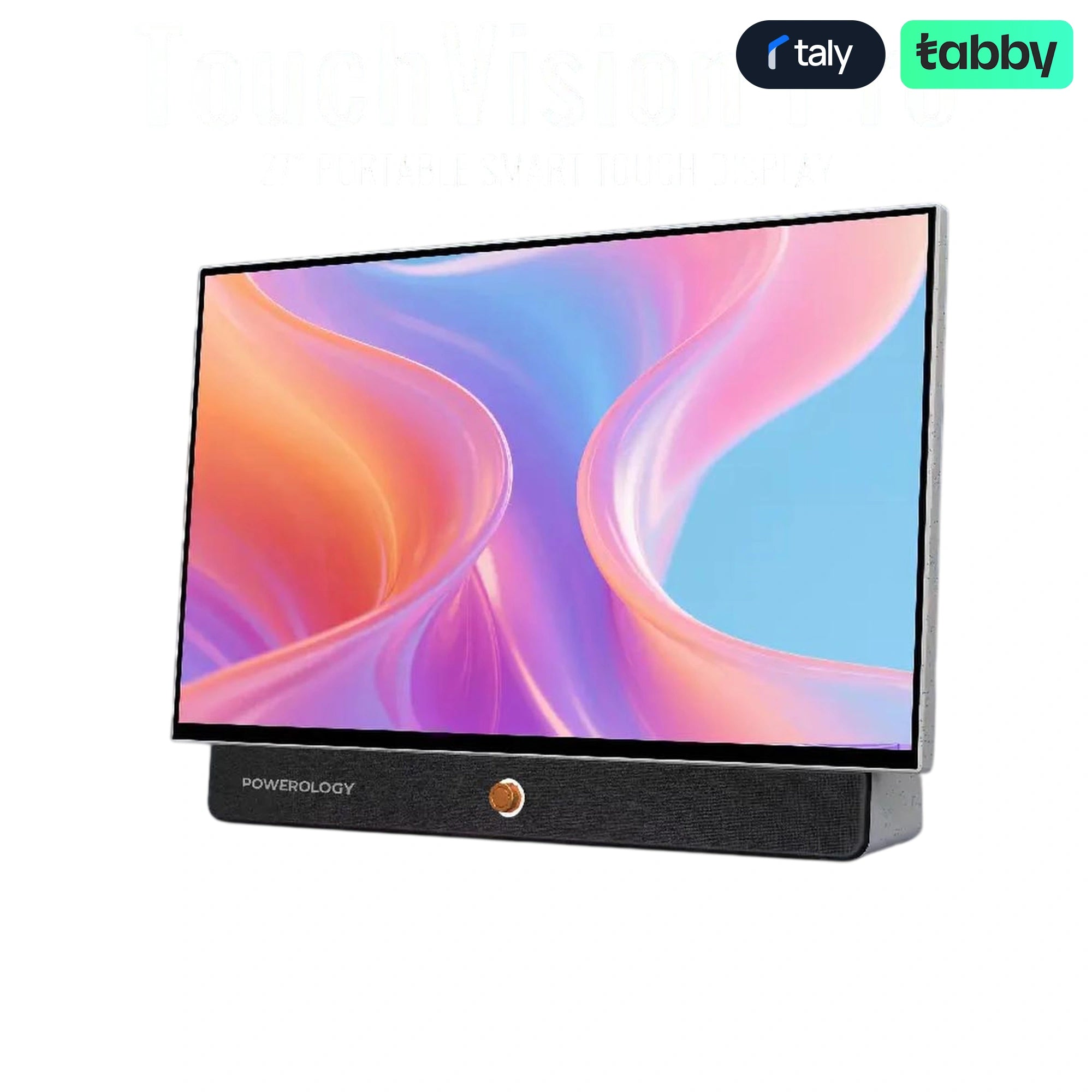 Powerology 27" TouchVision Pro Portable Smart Touch Display