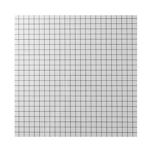 Craft Express Black Grid Transfer Film - 30.5 x 30.5 cm / Strong Tack