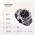 Porodo Chrono Steel Smart Watch - Silver