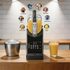 Porodo Lifestyle Glacee 2-In-1 Slushie & Ice Cream Maker with Cooling Control Display - Black