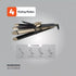 Porodo Lifestyle 4 Style Hair Iron-Black