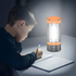 Porodo Lifestyle 9000mAh Foldable Multi-Mode LED Work Lantern with Tripod Base and Hook - Orange
