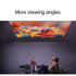Portable LED Projector – Full HD 1080P Support / 4K Input / 200" Display / Built - in Speaker / 5G / HDMI / USB / Audio Port / Rose GoldIT CareProjectors