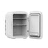 Powero+ 22L Mini Refrigerator Dual core CNC – White/Grey