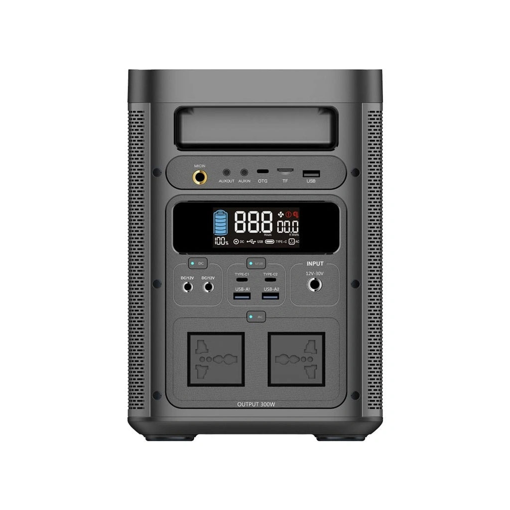 Powerology 90000mAh 300W Portable Generator Integrated Hi-Fi Sound System | IT Care Kuwait