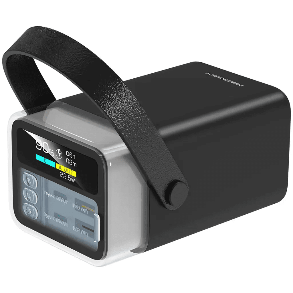 Powerology Halo Beam 40000mAh Power Bank PD 65WIT CarePower Banks