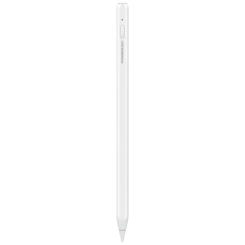 Powerology Intellio Smart Stylus for 2018-2024 iPad Models White | IT Care Kuwait
