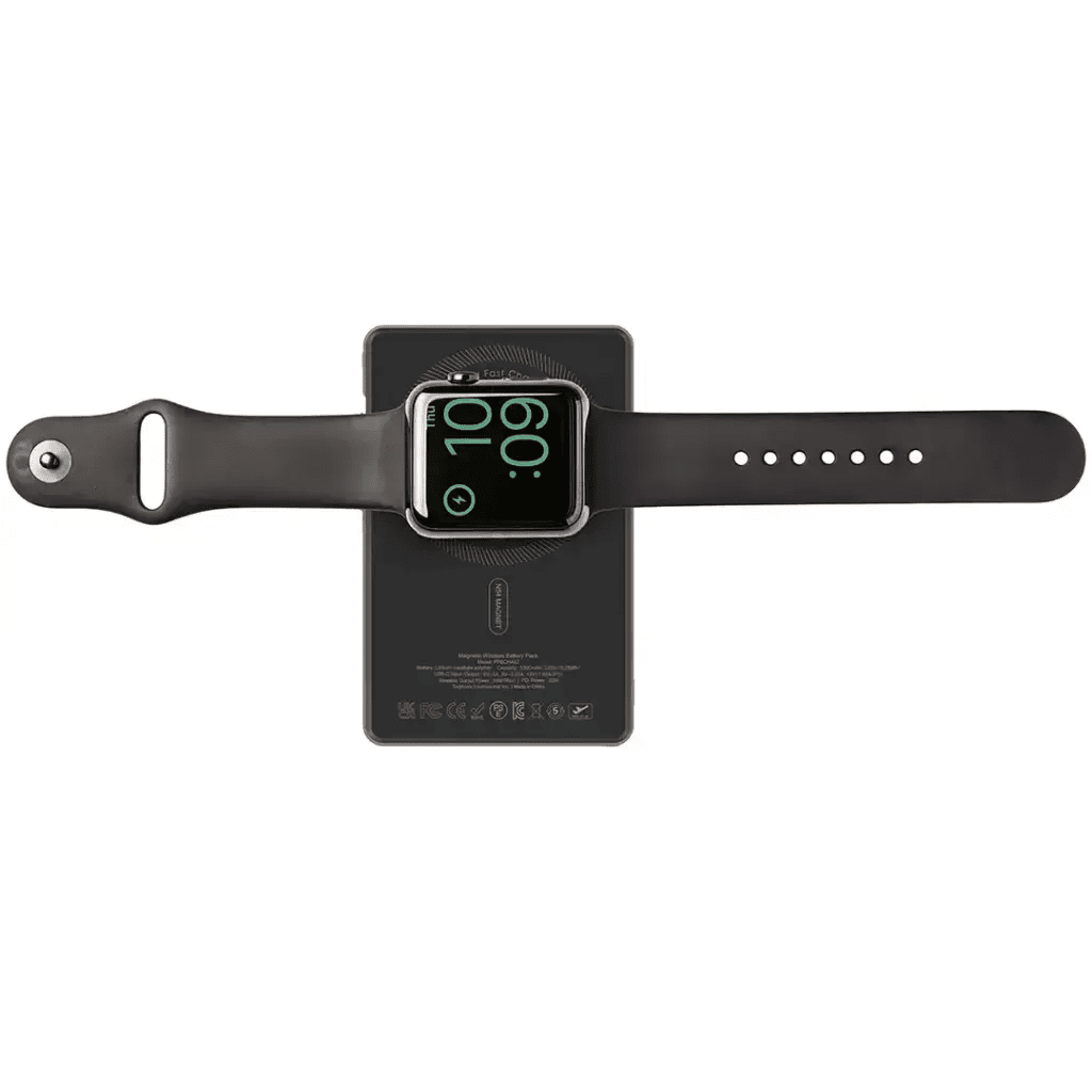 Powerology MagVolt 5000mAh Magnetic Power Bank 20W PD 15W Wireless MagSafe Blue | IT Care Kuwait
