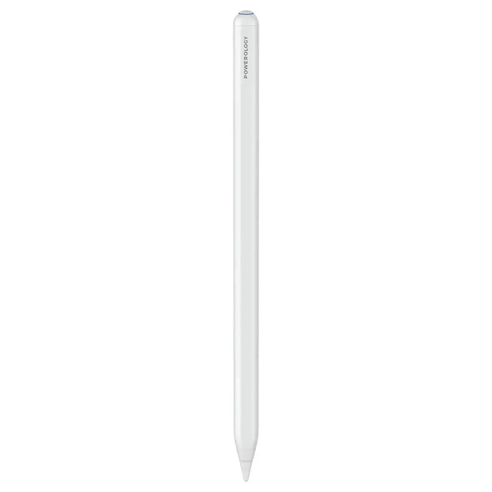 Powerology Neotec Active Stylus Pen Smart Gesture White | IT Care Kuwait