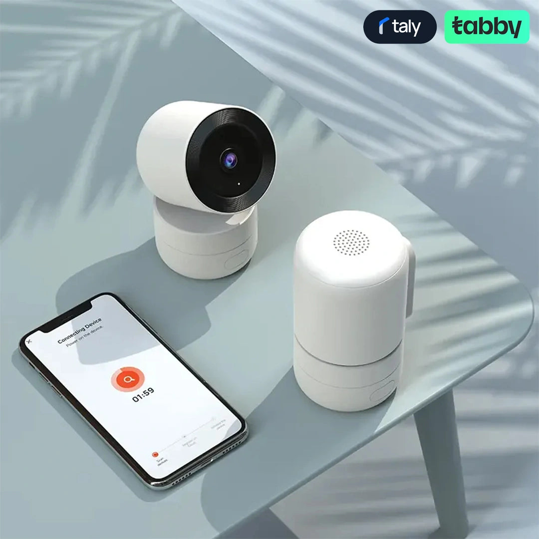Powerology Indoor PTZ Smart Camera - White PSM015