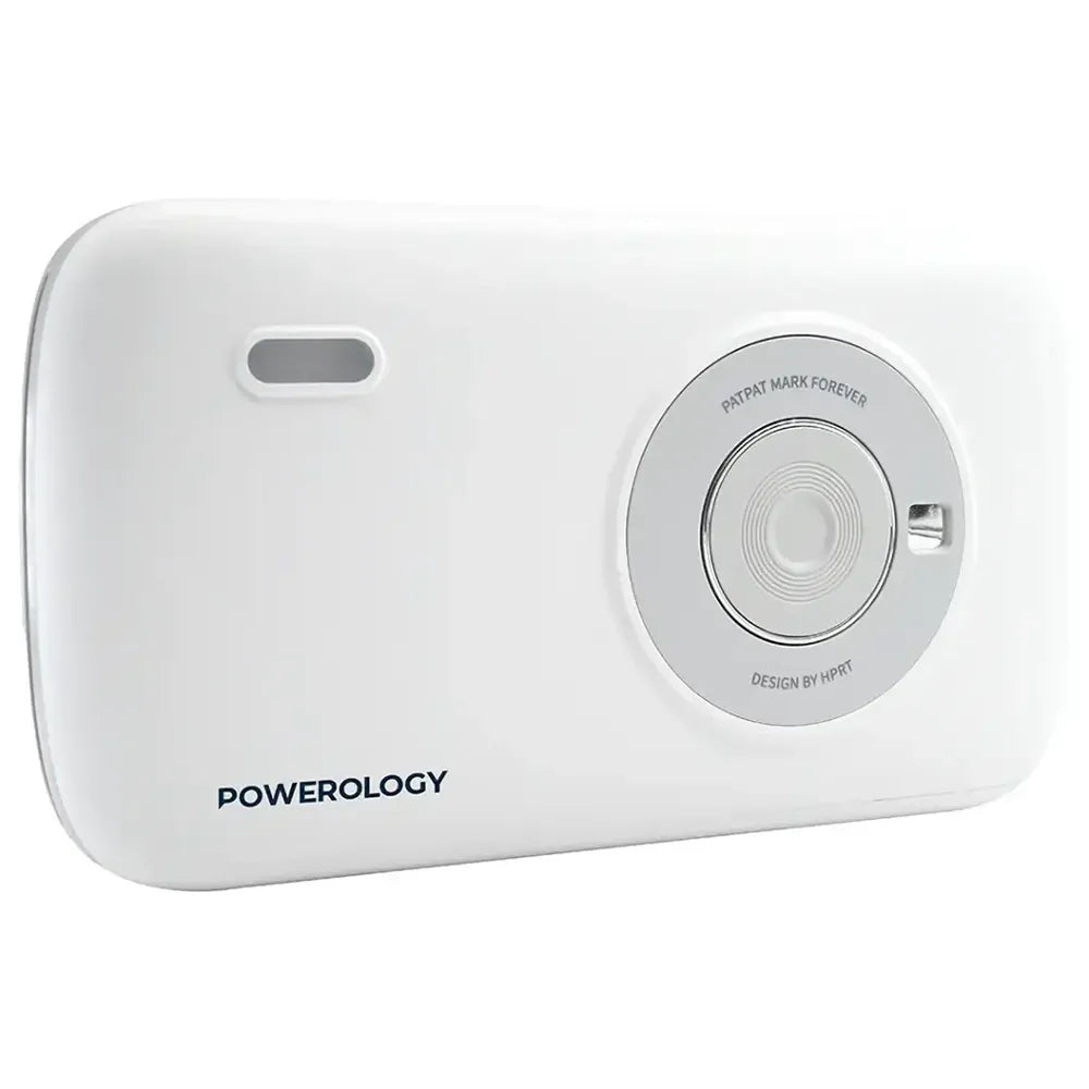 Powerology Vivant Mini Thermal Printer - White | IT Care Kuwait