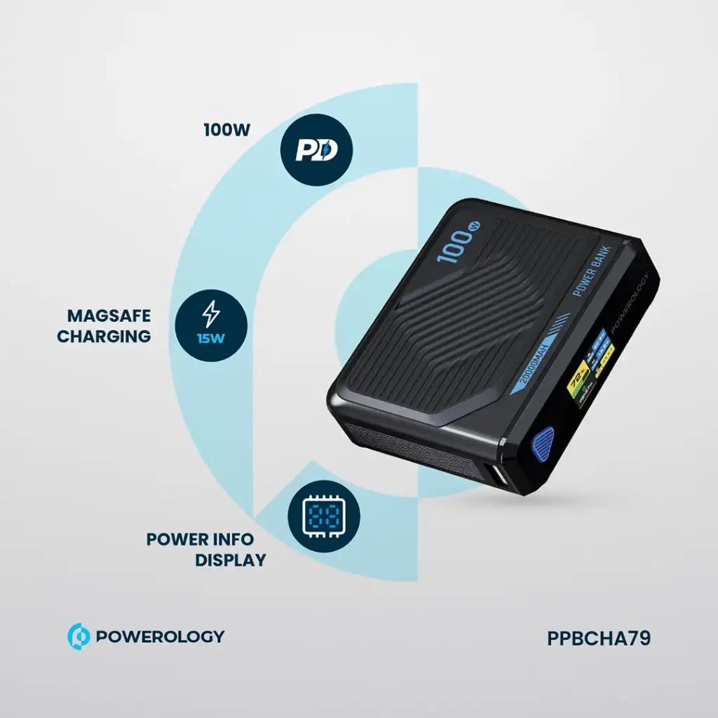 Powerology Ultra Mini 20000mAh Power BankIT CarePower Banks