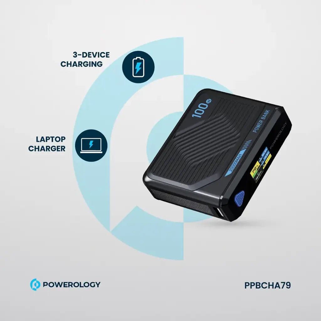 Powerology Ultra Mini 20000mAh Power BankIT CarePower Banks