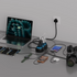 Powerology Holix GaN Multi-Port Power Station with Triple AC Socket - Grey