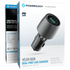 Powerology Velox 66W Dual-Port Car Charger - Black