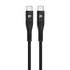 Powerology Volt-X 25W Mini GaN Wall Charger with USB-C to USB-C Cable - Black