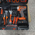 Huntar 21V Cordless Drill Set with 253 Pieces - MS531905